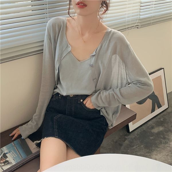 2020 autumn ins korean style simple and loose suspender knitted sling slingwomen thin long sleeve knitted cardigan two piece set ncsat ncsat, White;black
2020 autumn ins korean style simple and loose suspender knitted sling slingwomen thin long sleeve knitted cardigan two piece set ncsat ncsat, White;black