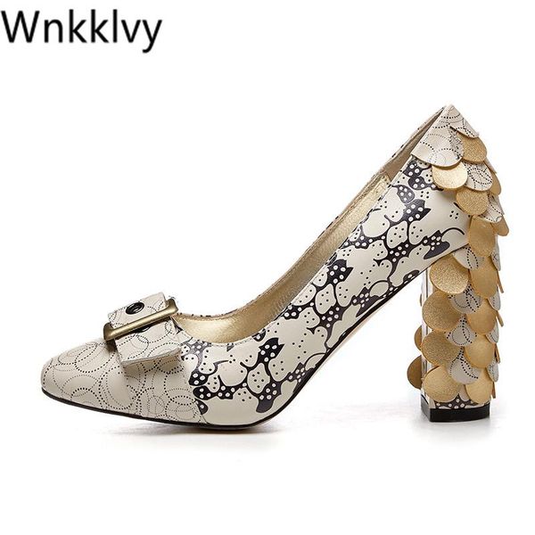 dress shoes high heel pumps petal leaf decor women round toe belt buckled genuine leather print flower party zapatos mujer, Black
dress shoes high heel pumps petal leaf decor women round toe belt buckled genuine leather print flower party zapatos mujer, Black