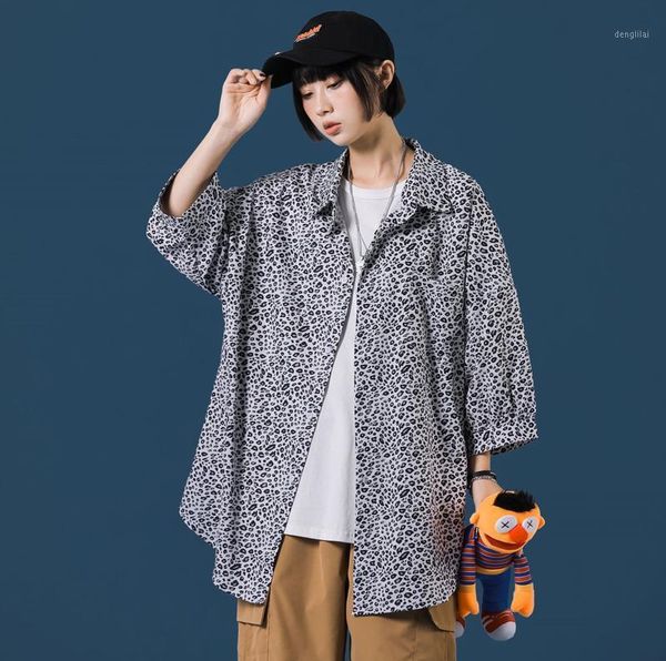 2020 summer new youth popular couple cartoon printed loose seven-point sleeve shirt fashion casual wild shirt jacket1, White;black
2020 summer new youth popular couple cartoon printed loose seven-point sleeve shirt fashion casual wild shirt jacket1, White;black