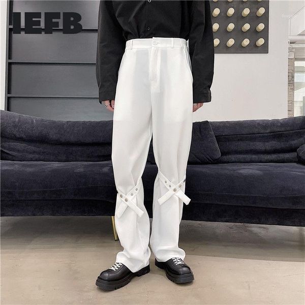 iefb men's design new causal bandage let casual pants fashion japanese streetwear black white lightweight summer trousers 9y54641
iefb men's design new causal bandage let casual pants fashion japanese streetwear black white lightweight summer trousers 9y54641