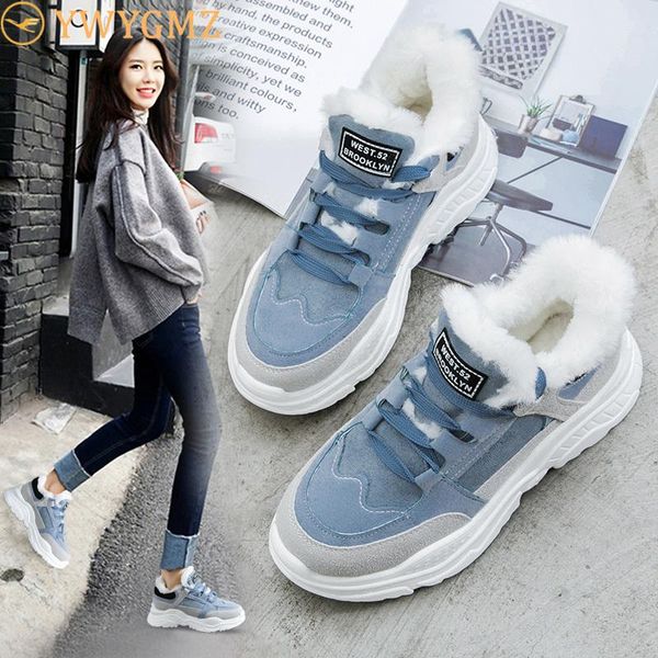 2020 classic suede women winter sneakers warm fur plush insole ankle boots women shoes lace-up thicken fashion boots woman, Black
2020 classic suede women winter sneakers warm fur plush insole ankle boots women shoes lace-up thicken fashion boots woman, Black