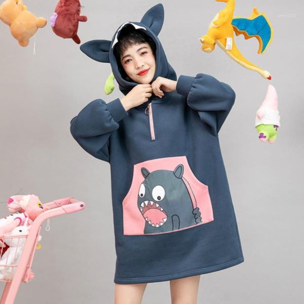 kawaii women funny hoodies sweatshirt harajuku cute monster printed long sleeve pullover drop sleeves kpop sweatshirts1, Black
kawaii women funny hoodies sweatshirt harajuku cute monster printed long sleeve pullover drop sleeves kpop sweatshirts1, Black