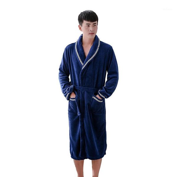 new men's flannel coral velvet bathrobe long sleeve black red warm thick nightgown men autumn winter nightie dropshipping1, Black;brown
new men's flannel coral velvet bathrobe long sleeve black red warm thick nightgown men autumn winter nightie dropshipping1, Black;brown