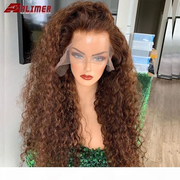 180% brown color curly hair 13x4 left part lace front human hair wigs pre plucked brazilian wigs curly remy human, Black;brown
180% brown color curly hair 13x4 left part lace front human hair wigs pre plucked brazilian wigs curly remy human, Black;brown