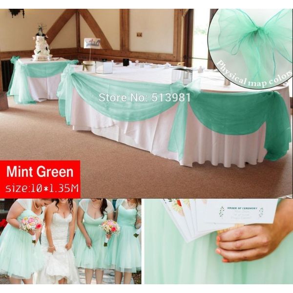 promotion mint green 10m *1.35m sheer organza swag fabric home wedding decoration organza fabric table curtai jlljjj lajiaoyard
promotion mint green 10m *1.35m sheer organza swag fabric home wedding decoration organza fabric table curtai jlljjj lajiaoyard