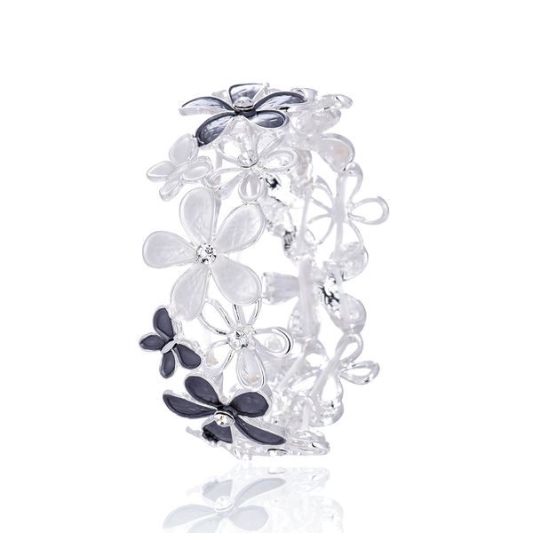 cring coco fashion adjustable alloy flower elastic rope bracelet rose gold color enamel metal jewelry women's party bangles gift, Golden;silver
cring coco fashion adjustable alloy flower elastic rope bracelet rose gold color enamel metal jewelry women's party bangles gift, Golden;silver
