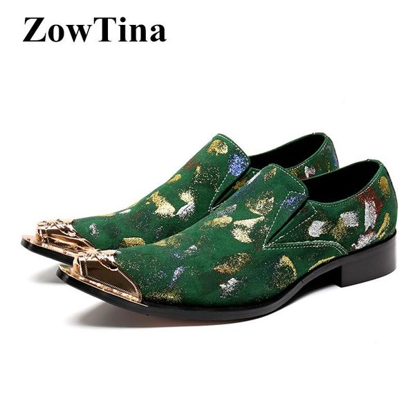 green printing suede men oxford shoes metal pointed toe formal business dress flats large size 46 work mocassins hombre loafers, Black
green printing suede men oxford shoes metal pointed toe formal business dress flats large size 46 work mocassins hombre loafers, Black