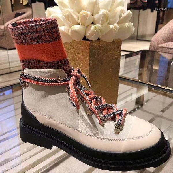 boots ankle woman british style short female 2021 luxury designer snow winter lace-up matching socks boot1, Black
boots ankle woman british style short female 2021 luxury designer snow winter lace-up matching socks boot1, Black