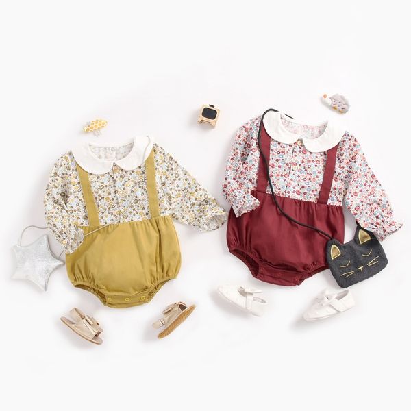baby girls floral romper long sleeve fashion korean fake two piece sunsuit for toddler infant patchwork jumpsuits outfit clothes c1021, Blue
baby girls floral romper long sleeve fashion korean fake two piece sunsuit for toddler infant patchwork jumpsuits outfit clothes c1021, Blue