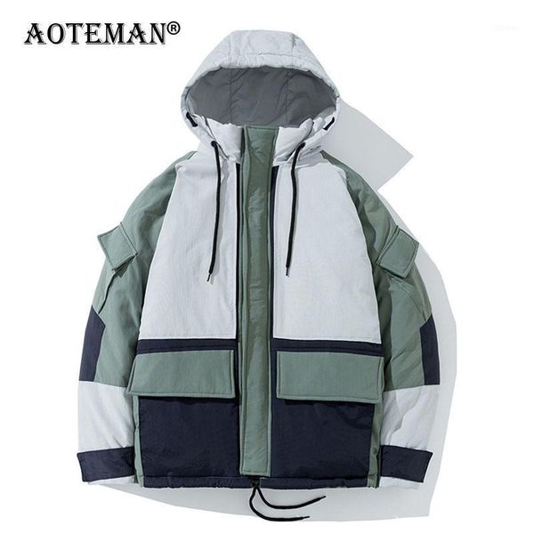 men's down & parkas men winter jackets warm overalls padded thick hooded male coats casual windbreaker thermal outwears clothing lm2821, Black
men's down & parkas men winter jackets warm overalls padded thick hooded male coats casual windbreaker thermal outwears clothing lm2821, Black