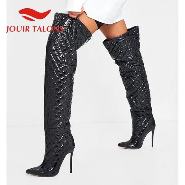boots jouir talons shoes woman brand ultra heels thigh thin autumn winter booties, Black
boots jouir talons shoes woman brand ultra heels thigh thin autumn winter booties, Black