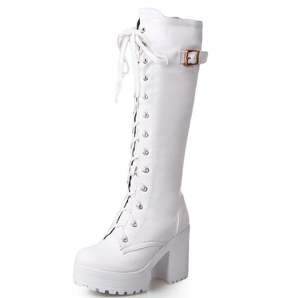 boots women new 2020 round toe white shoes thigh high heels high platform large size lolita low, Black
boots women new 2020 round toe white shoes thigh high heels high platform large size lolita low, Black