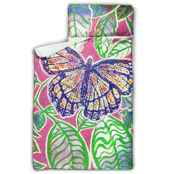 butterfly wall art toddler nap mat children's sleeping bag with removable pillow for preschool daycare and sleepovers
butterfly wall art toddler nap mat children's sleeping bag with removable pillow for preschool daycare and sleepovers
