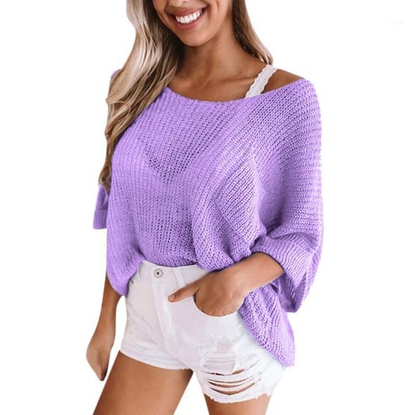 fashion winter new women casual solid color three quarter sleeve o-neck lazy loose pullovers sweater pull femme a401, White;black
fashion winter new women casual solid color three quarter sleeve o-neck lazy loose pullovers sweater pull femme a401, White;black