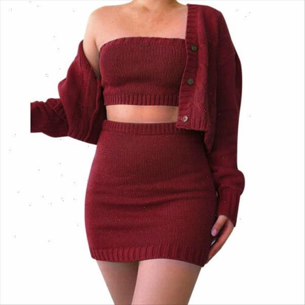 womens casual fashion autumn knitted tube coat skirt suits two pieces tight party cardigan mini dress three pieces set, Gray
womens casual fashion autumn knitted tube coat skirt suits two pieces tight party cardigan mini dress three pieces set, Gray