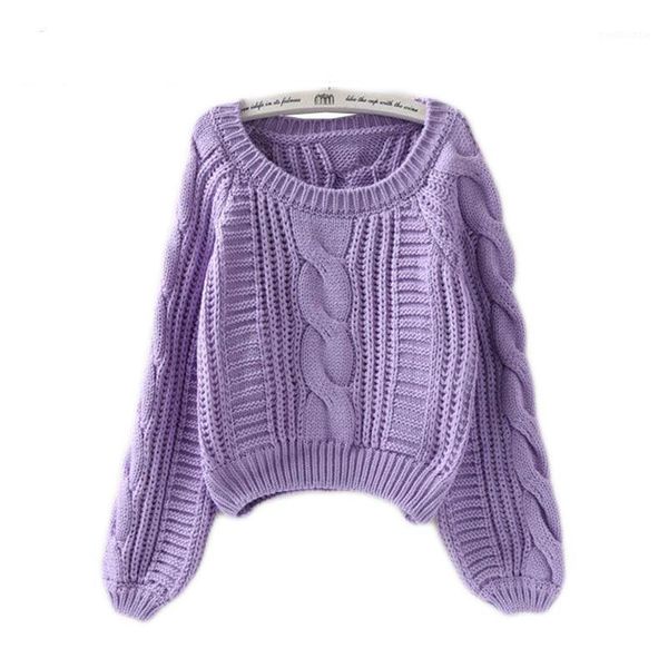 autumn and winter new round neck hedging wild lantern sleeves twist sweater women sweater women1, White;black
autumn and winter new round neck hedging wild lantern sleeves twist sweater women sweater women1, White;black