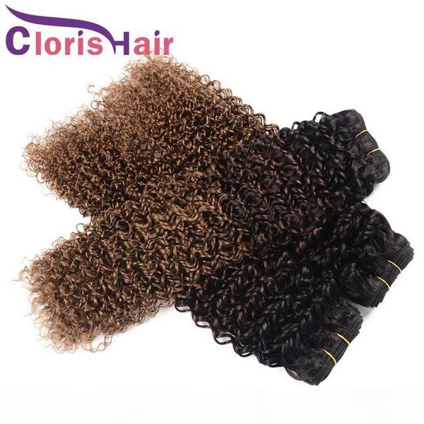 kinky curly human hair bundles malaysian virgin blonde ombre weaves colored three tone 1b 4 30 bouncy curly ombre hair extensions 12-24 inch, Black
kinky curly human hair bundles malaysian virgin blonde ombre weaves colored three tone 1b 4 30 bouncy curly ombre hair extensions 12-24 inch, Black