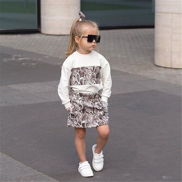 clothing sets 1-6y fashion toddler kids girls clothes autumn children snake print pullover sweatshirts +mini skirts+headband outfits1, White
clothing sets 1-6y fashion toddler kids girls clothes autumn children snake print pullover sweatshirts +mini skirts+headband outfits1, White