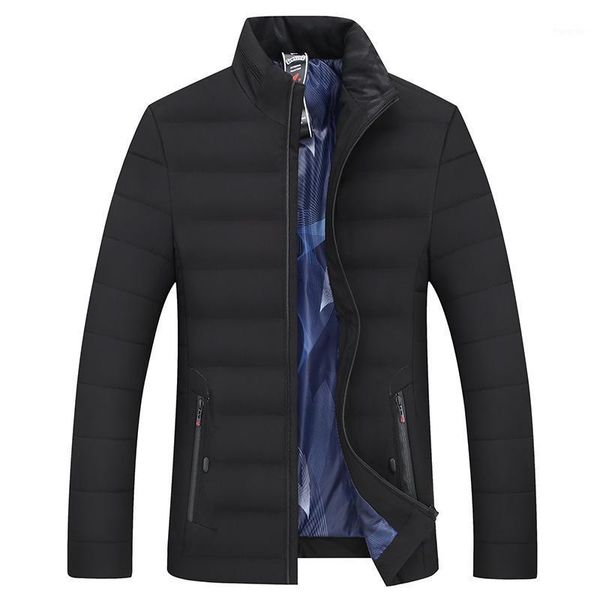 winter middle-aged men's down jacket casual warm thickened white velvet jacket stand collar comfortable father's s1, Black
winter middle-aged men's down jacket casual warm thickened white velvet jacket stand collar comfortable father's s1, Black