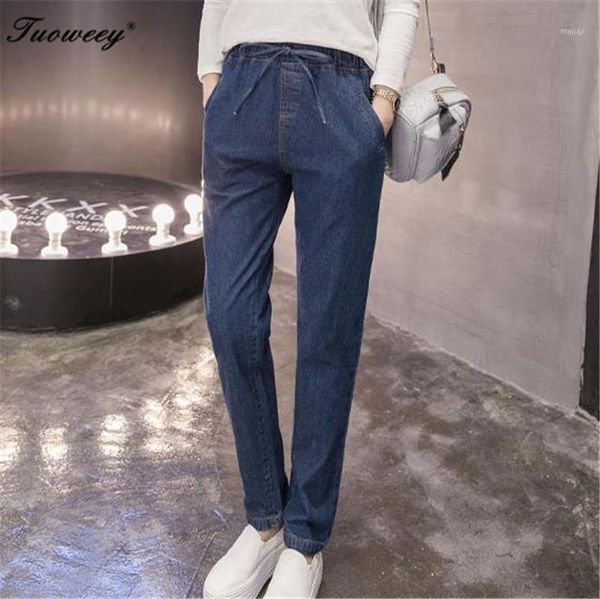 women's jeans women's elastic waist cowboy full long trousers pants plus size comfortable washed blue fit leg denim pants1
women's jeans women's elastic waist cowboy full long trousers pants plus size comfortable washed blue fit leg denim pants1