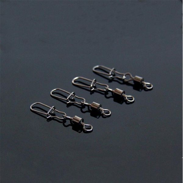 30pcs/lot 2# -10# high speed spinner fishing rolling swivel with fast lock snap hook lure connector bait terminal fishin sqcqdc
30pcs/lot 2# -10# high speed spinner fishing rolling swivel with fast lock snap hook lure connector bait terminal fishin sqcqdc
