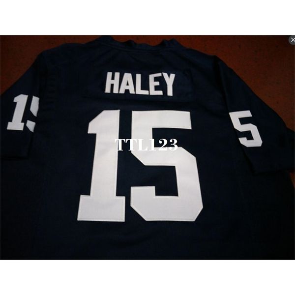 men #15 white navy penn grant haley state nittany lion alumni college jersey or custom any name or number jersey, Black
men #15 white navy penn grant haley state nittany lion alumni college jersey or custom any name or number jersey, Black