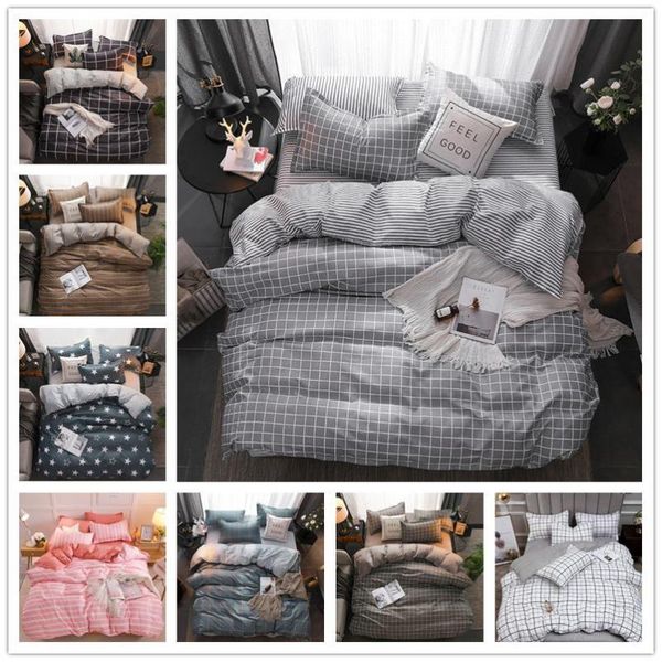 bedding sets classic set 5 size grey blue grid summer bed linen 4pcs/set duvet cover pastoral sheet ab side
bedding sets classic set 5 size grey blue grid summer bed linen 4pcs/set duvet cover pastoral sheet ab side