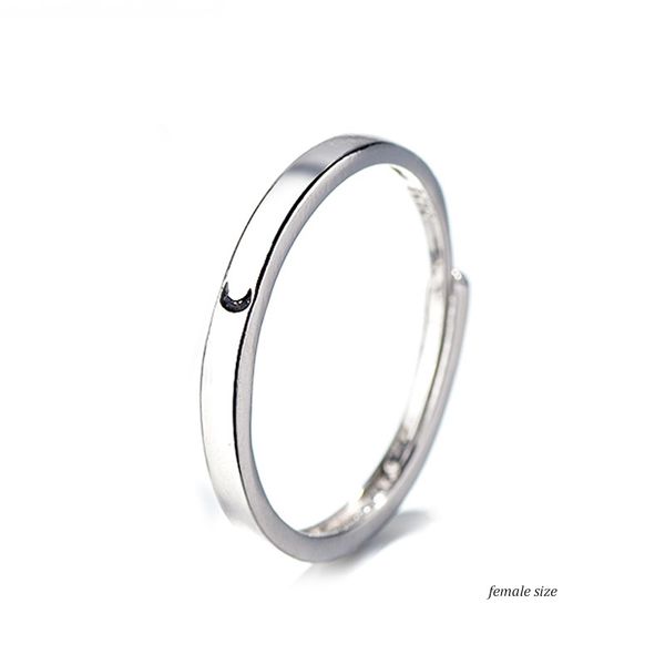 adjustable sun moon ring for men women minimalist silver color opening couple engagement rings, Slivery;golden
adjustable sun moon ring for men women minimalist silver color opening couple engagement rings, Slivery;golden