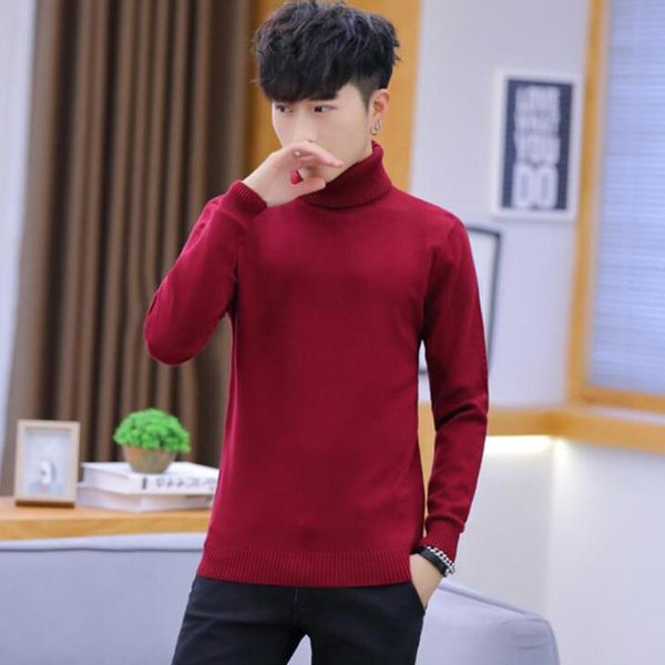 men's sweaters autumn winter turtleneck long sleeve plain black brand knitted pullovers men solid colo, White;black
men's sweaters autumn winter turtleneck long sleeve plain black brand knitted pullovers men solid colo, White;black