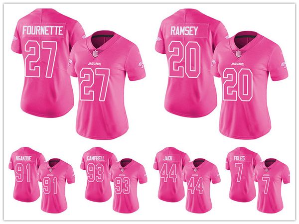 jacksonville jaguars women 7 nick foles 20 jalen ramsey limited jersey football pink rush fashion, Black;red
jacksonville jaguars women 7 nick foles 20 jalen ramsey limited jersey football pink rush fashion, Black;red