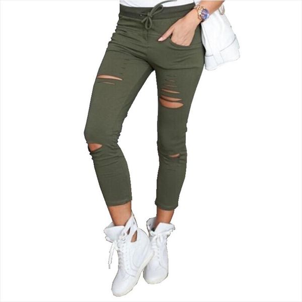 women leggings holes pencil stretch casual denim skinny ripped pants high waist jeans trousers drop shipping, Black
women leggings holes pencil stretch casual denim skinny ripped pants high waist jeans trousers drop shipping, Black