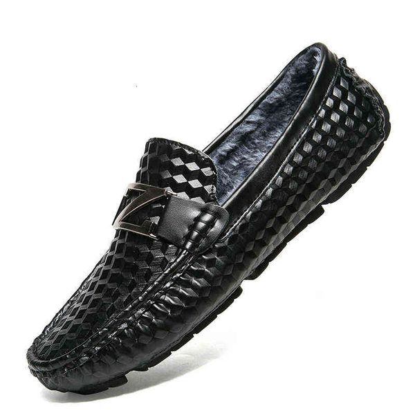 winter plush cotton shoes, leather pea men's versatile casual british lazy driving shoes, Black
winter plush cotton shoes, leather pea men's versatile casual british lazy driving shoes, Black