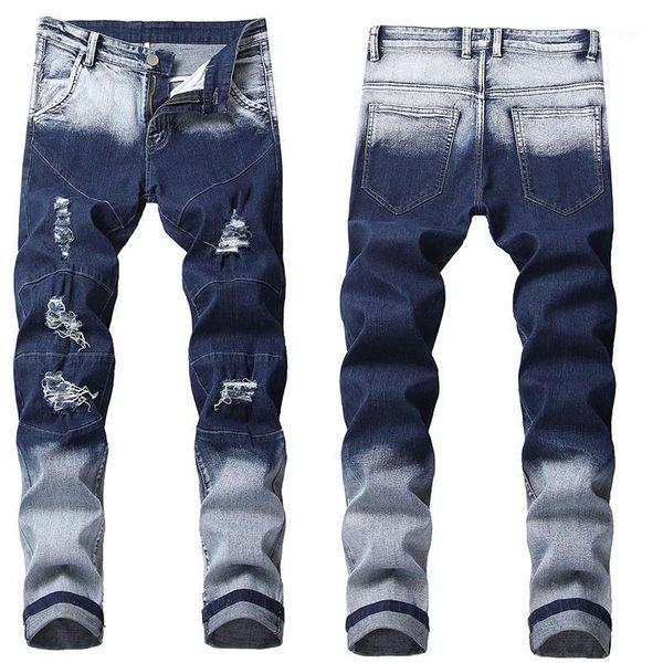 motorcycle jeans men loose slim fit destroyed torn ripped denim men jeans 2021 fashion hip hop patch retro knee1, Blue
motorcycle jeans men loose slim fit destroyed torn ripped denim men jeans 2021 fashion hip hop patch retro knee1, Blue