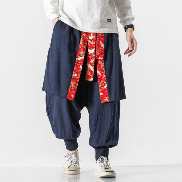 men's pants harem men casual mens patchwork joggers male streetwear trousers harajuku style sweatpants large size 5xl, Black
men's pants harem men casual mens patchwork joggers male streetwear trousers harajuku style sweatpants large size 5xl, Black