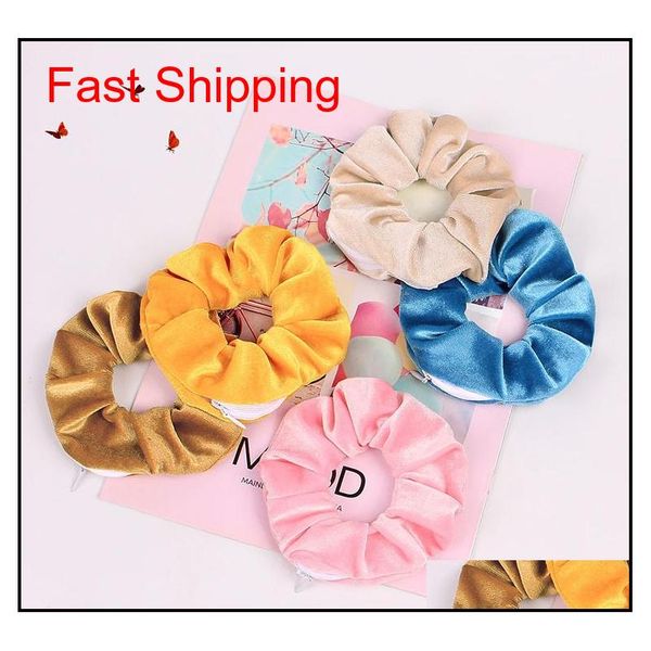 2020 new zipper velvet scrunchie women girls elastic hair rubber bands accessories tie hair rope ring holder qylmlp nana_shop, Silver
2020 new zipper velvet scrunchie women girls elastic hair rubber bands accessories tie hair rope ring holder qylmlp nana_shop, Silver