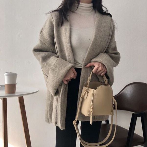 autumn and winter new net red lazy sweater coat v-neck cardigan knitted bottom women's design wool t-shirt
autumn and winter new net red lazy sweater coat v-neck cardigan knitted bottom women's design wool t-shirt