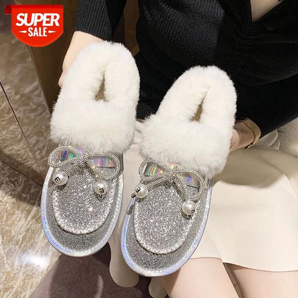 lucyever silver shiny sequins warm snow boots women fashion laser bow ladies flat ankle boots winter short plush shoes woman #ki1r, Black
lucyever silver shiny sequins warm snow boots women fashion laser bow ladies flat ankle boots winter short plush shoes woman #ki1r, Black