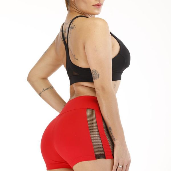 woman side mesh fitness yoga shorts gym workout scrunch bushorts summer sport shorts running workout pants, White;red
woman side mesh fitness yoga shorts gym workout scrunch bushorts summer sport shorts running workout pants, White;red