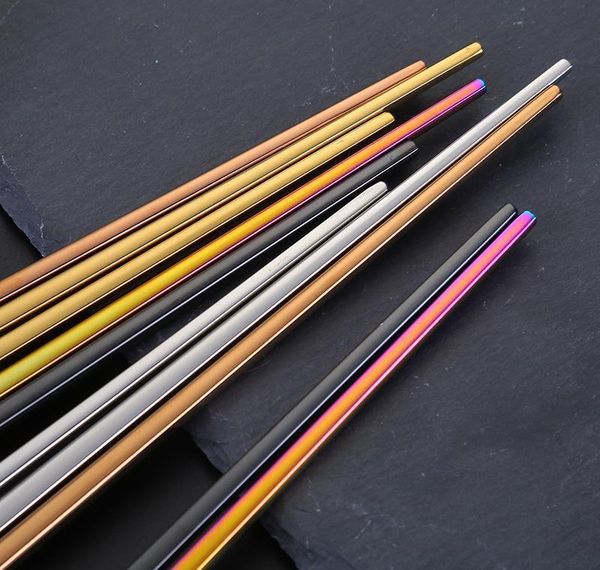 304 stainless steel chopsticks vacuum plating colorful square chopsticks good quality gold rainbow black cho jllzuv trustbde
304 stainless steel chopsticks vacuum plating colorful square chopsticks good quality gold rainbow black cho jllzuv trustbde