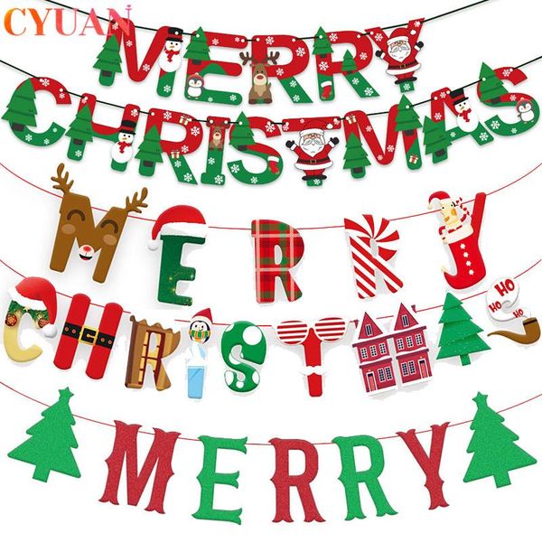 christmas decorations merry banner decor for home garland 2021 ornaments pendants natal noel xmas party supplies
christmas decorations merry banner decor for home garland 2021 ornaments pendants natal noel xmas party supplies