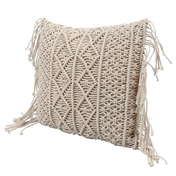 pillow cotton linen macrame hand-woven thread covers geometry bohemia cushion home decor-b1
pillow cotton linen macrame hand-woven thread covers geometry bohemia cushion home decor-b1