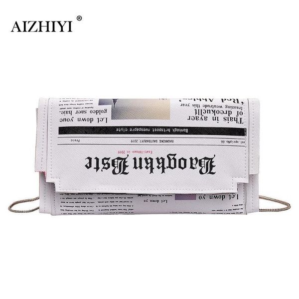 fashion newspaper print design women casual envelope bag day clutches chain purse crossbody messenger bag shoulder handbag
fashion newspaper print design women casual envelope bag day clutches chain purse crossbody messenger bag shoulder handbag