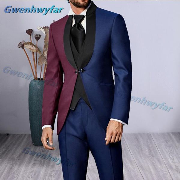 men's suits & blazers gwenhwyfar black lapel navy costume homme business mens wedding for men ternos masculinos slim fit tuxedos 3 piec, White;black
men's suits & blazers gwenhwyfar black lapel navy costume homme business mens wedding for men ternos masculinos slim fit tuxedos 3 piec, White;black