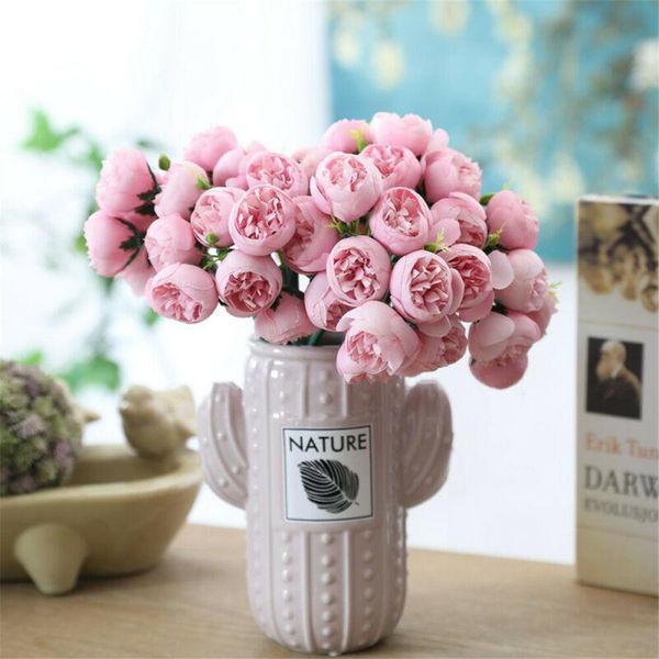decorative flowers & wreaths fashion solid artificial bouquet 27 head rose silk fake leaf wedding party decor home
decorative flowers & wreaths fashion solid artificial bouquet 27 head rose silk fake leaf wedding party decor home