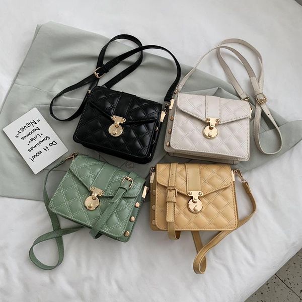 fashion lattice pattern crossbody bags women 2020 solid color chain small square shoulder pouch pu leather messenger flap pouch
fashion lattice pattern crossbody bags women 2020 solid color chain small square shoulder pouch pu leather messenger flap pouch