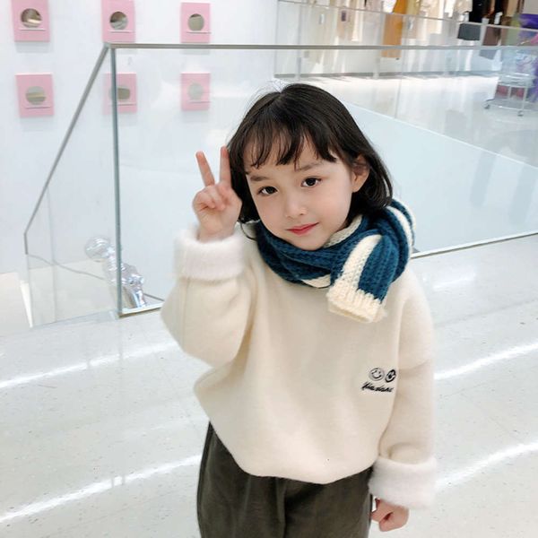 winter children's wear boy horse t-shirt girl imitation mink veet smile face sweater at84, Blue
winter children's wear boy horse t-shirt girl imitation mink veet smile face sweater at84, Blue