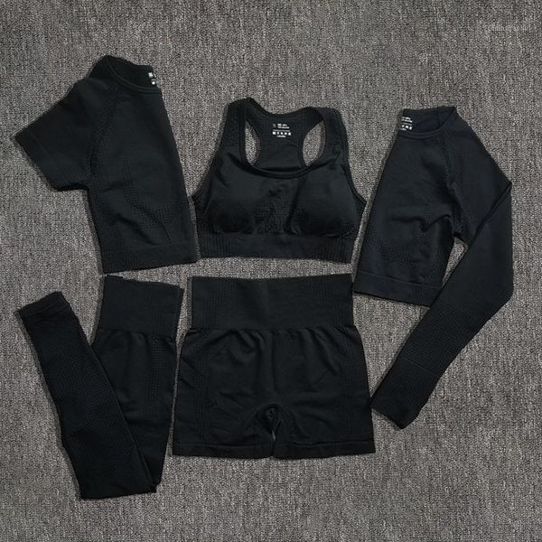 yoga outfits 5pcs women vital seamless set workout sport wear gym clothing short/long sleeve crop high waist leggings sports suit1, White;red
yoga outfits 5pcs women vital seamless set workout sport wear gym clothing short/long sleeve crop high waist leggings sports suit1, White;red