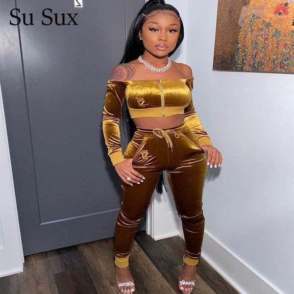 velvet two piece set tracksuit women outfits long sleeve crop long pants suit 2 piece set fashion solid sportswear vestidos1, White
velvet two piece set tracksuit women outfits long sleeve crop long pants suit 2 piece set fashion solid sportswear vestidos1, White