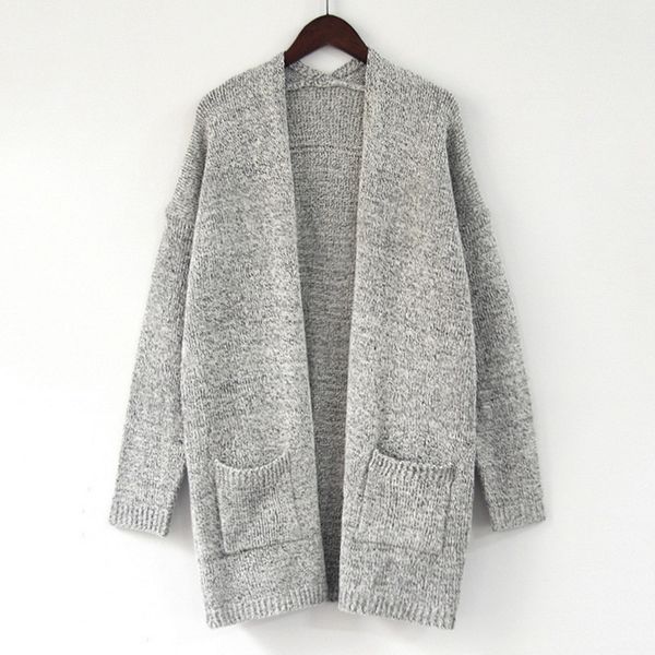 new cotton solid cardigan long sleeve knitted sweater women open stitch casual sweaters women invierno 2019 loose cardigan mujer y200722, White;black
new cotton solid cardigan long sleeve knitted sweater women open stitch casual sweaters women invierno 2019 loose cardigan mujer y200722, White;black