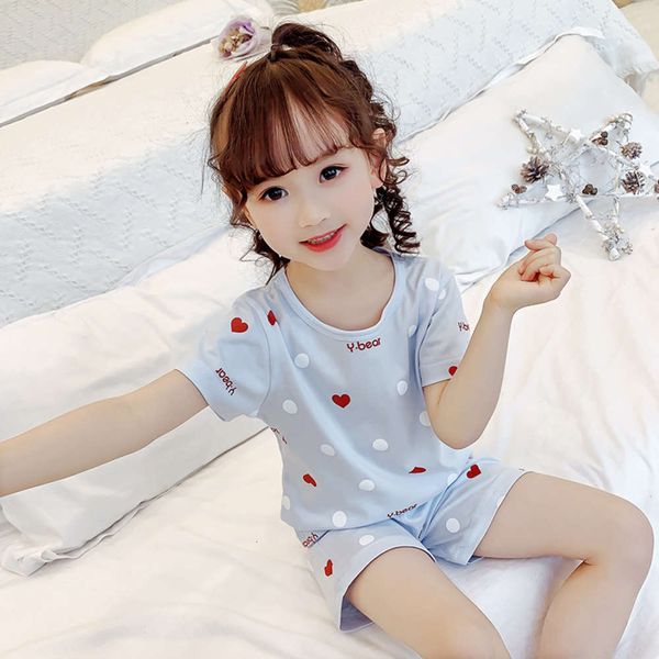 korean summer girls' 2020 children's pajamas short sve home wear two piece suit 0dsp0dspfsya, Blue;red
korean summer girls' 2020 children's pajamas short sve home wear two piece suit 0dsp0dspfsya, Blue;red